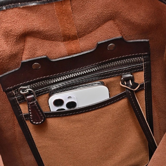 Brown Leather Women’s Bag - Picture 5 of 8